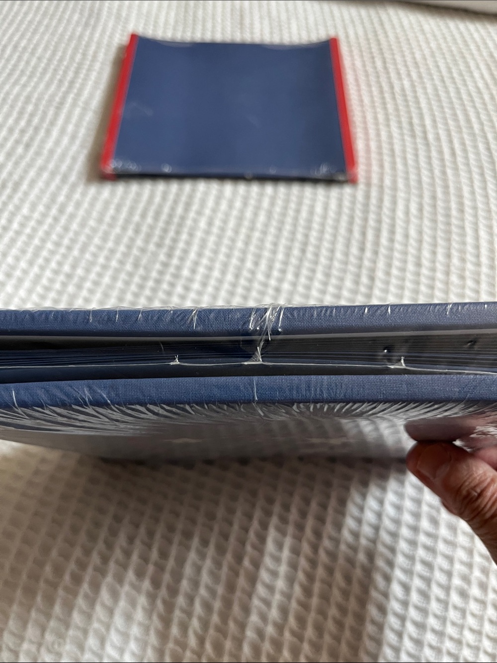 Creative Memories Blue Star-Embellished Hardcover Photo Album with page refills - Picture 3 of 3